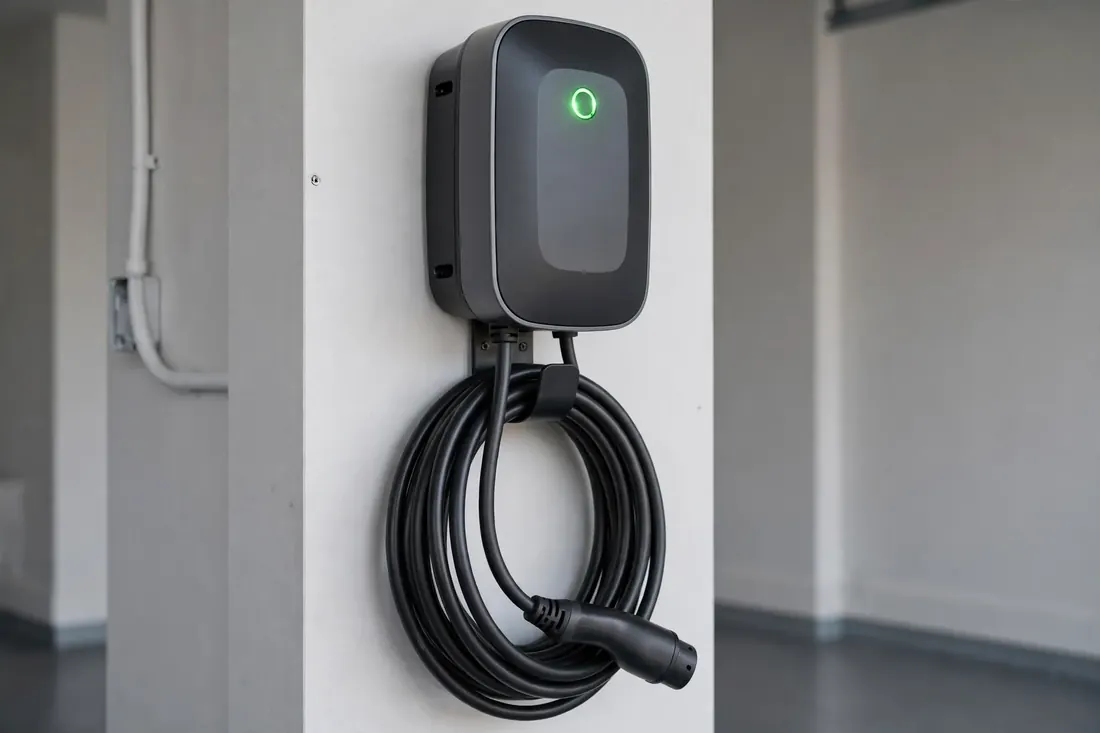 Home EV charger installation work by local licensed electricians